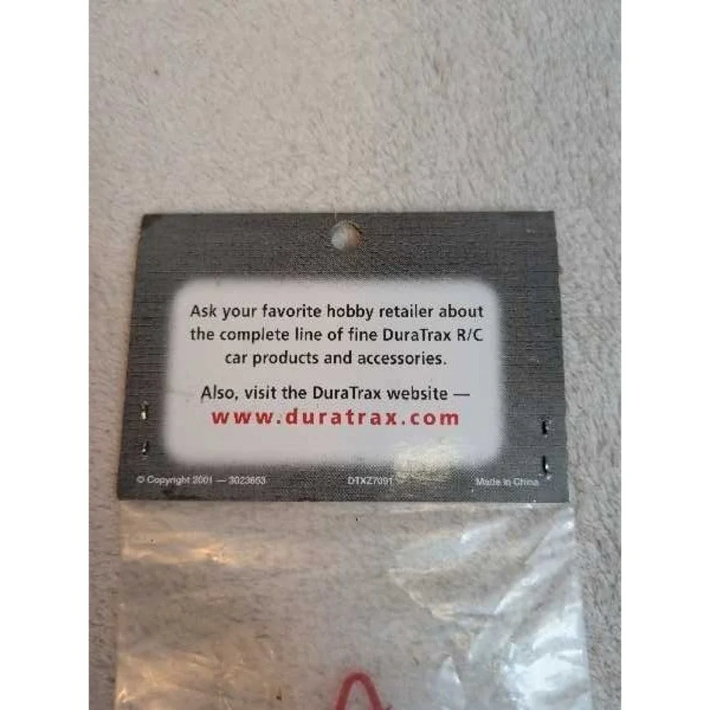 DuraTrax DTXC9817 72mm Turnbuckle (2) Firehammer RTR RC Car Part